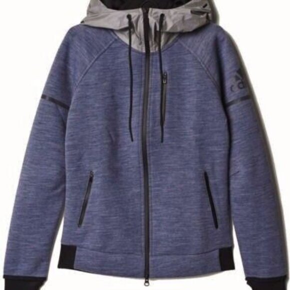 Adidas Scuba Reflective Running Hoodie - Picture 1 of 8